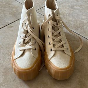 Zara High Top Sneakers